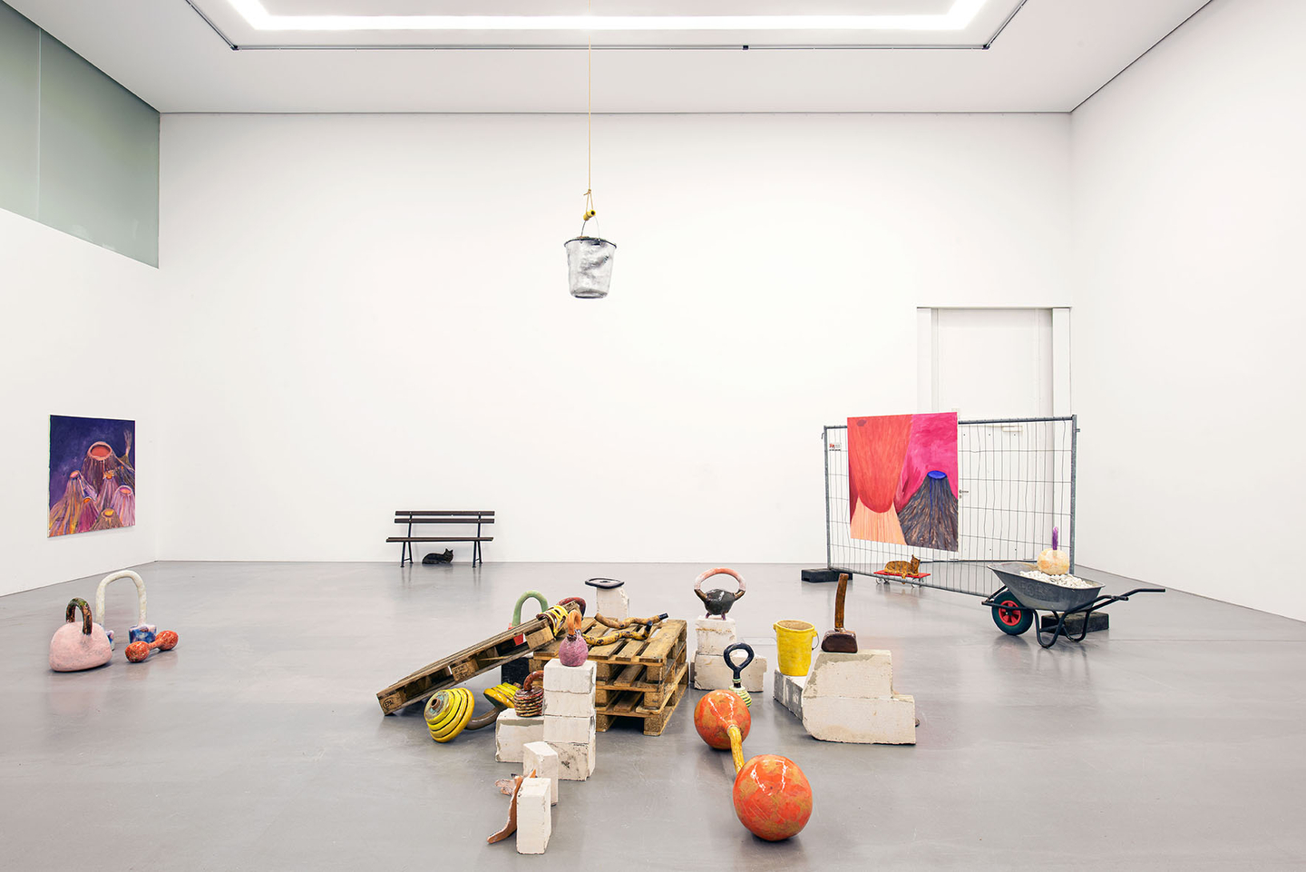 Harry Hachmeister, Von Disko zu Disko, 2022, Installationsansicht