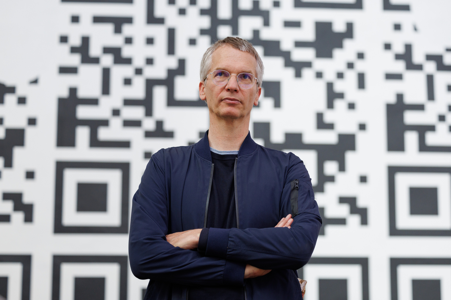 Portrait Aram Bartholl, Photo Friso Gentsch, 2023